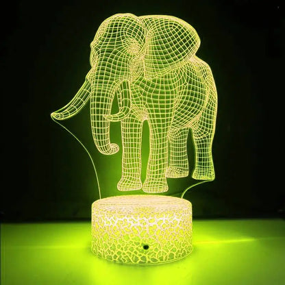 3DTrunk - lampka do złudzenia przypominająca słonia