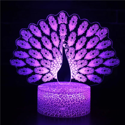 MagicColor - wymarzona lampka nocna Peacock