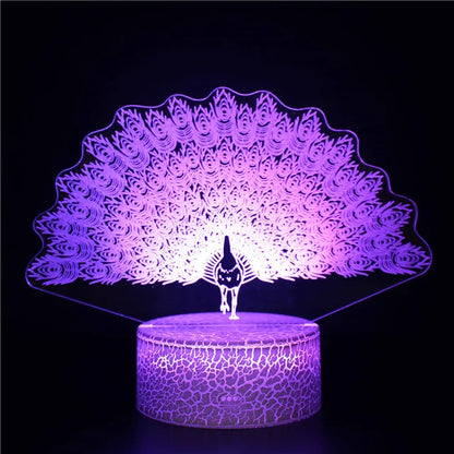 MagicColor - wymarzona lampka nocna Peacock