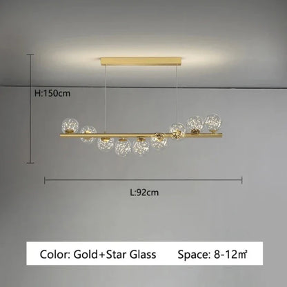 NordicLustre - Współczesna miejska lampa wisząca