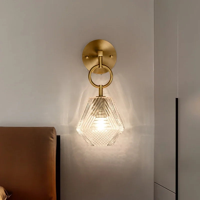 NimbusAurora - Lampa ścienna wykonana ze szkła