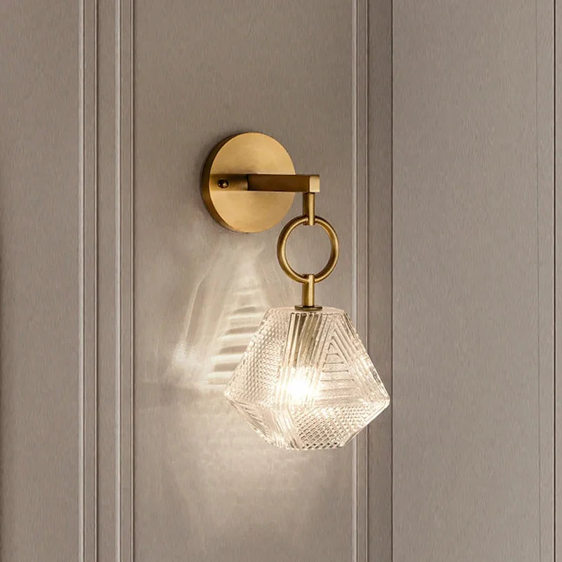 NimbusAurora - Lampa ścienna wykonana ze szkła