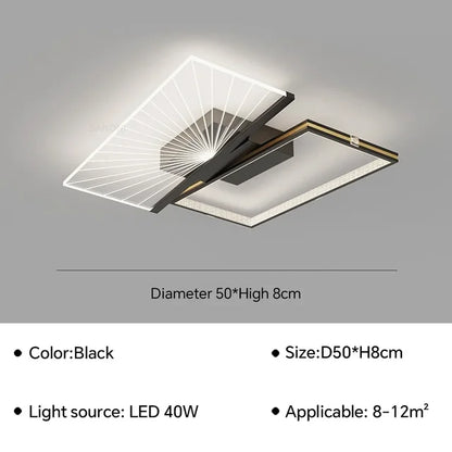 LuminaNordic - skandynawska lampa sufitowa LED