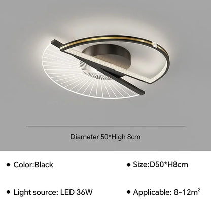 LuminaNordic - skandynawska lampa sufitowa LED