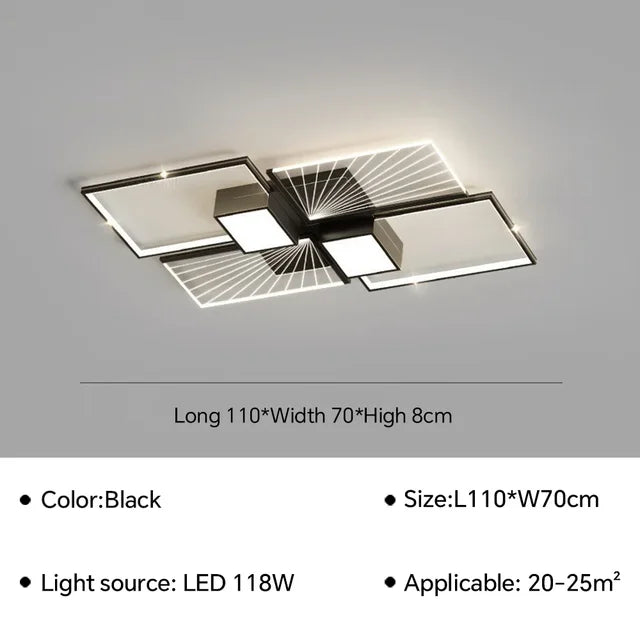 LuminaNordic - skandynawska lampa sufitowa LED