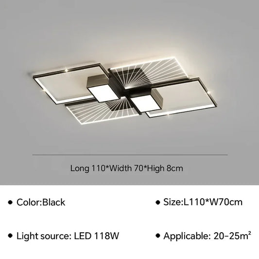 LuminaNordic - skandynawska lampa sufitowa LED