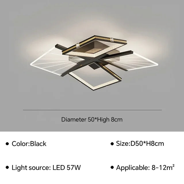 LuminaNordic - skandynawska lampa sufitowa LED