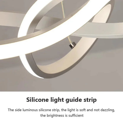 NordicBloom - skandynawska lampa sufitowa LED