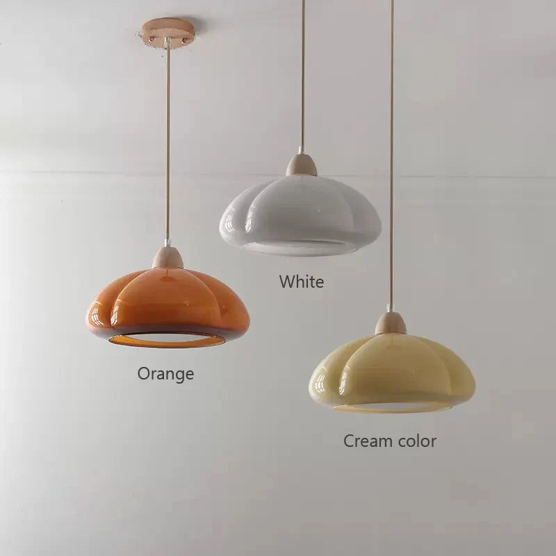 MedievalLuxe - Kremowa lampa wisząca