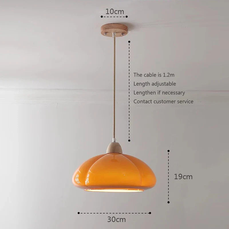 MedievalLuxe - Kremowa lampa wisząca