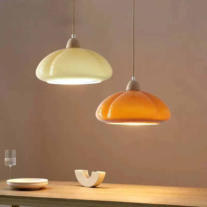 MedievalLuxe - Kremowa lampa wisząca
