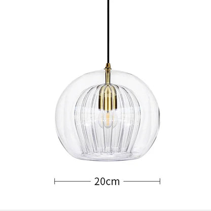 CrystalDroplet - Szklana lampa wisząca