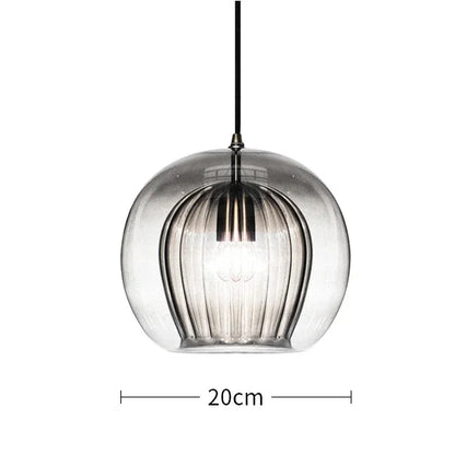 CrystalDroplet - Szklana lampa wisząca