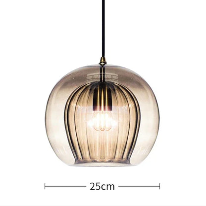 CrystalDroplet - Szklana lampa wisząca