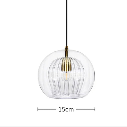 CrystalDroplet - Szklana lampa wisząca