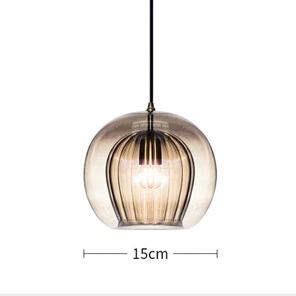 CrystalDroplet - Szklana lampa wisząca