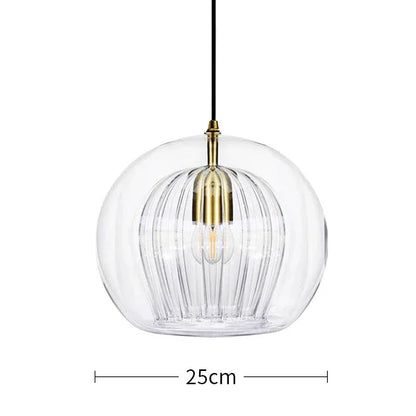 CrystalDroplet - Szklana lampa wisząca