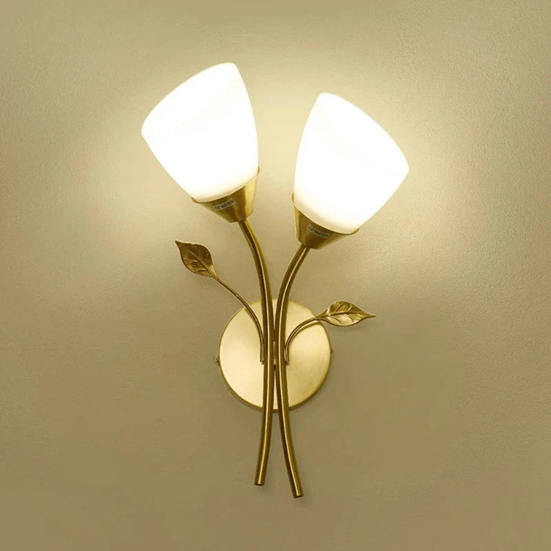 UrbanGlimmer - Żelazna lampa ścienna do korytarza