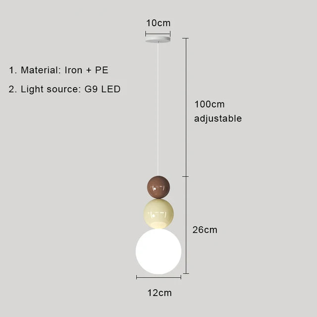 IvoryGlow - Lampa w stylu kremowym