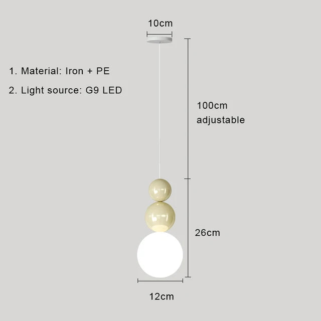 IvoryGlow - Lampa w stylu kremowym