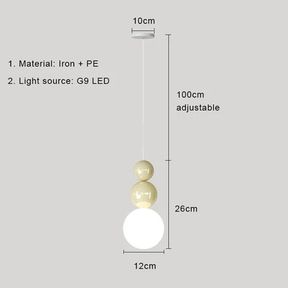 IvoryGlow - Lampa w stylu kremowym