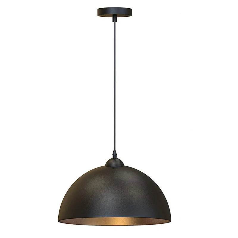 DomeGlow - lampa wisząca z kloszem w kształcie kopuły