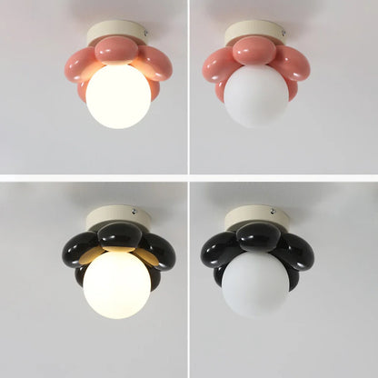 FloraAura - lampa sufitowa z nordyckimi kwiatami