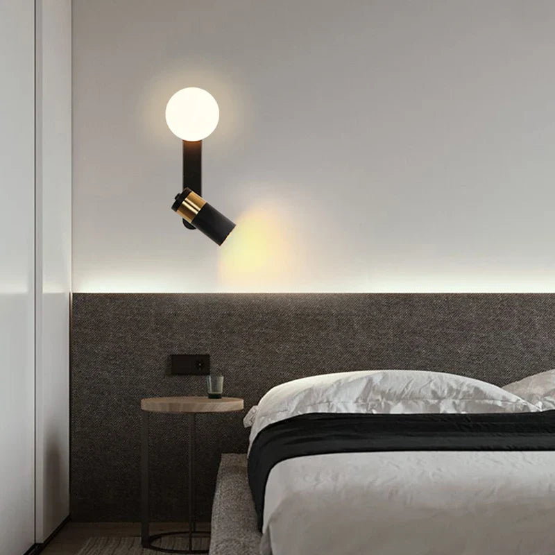 NordiLume - skandynawska nowoczesna lampa ścienna