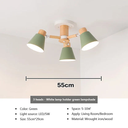 LuminaWood - lampa z litego drewna