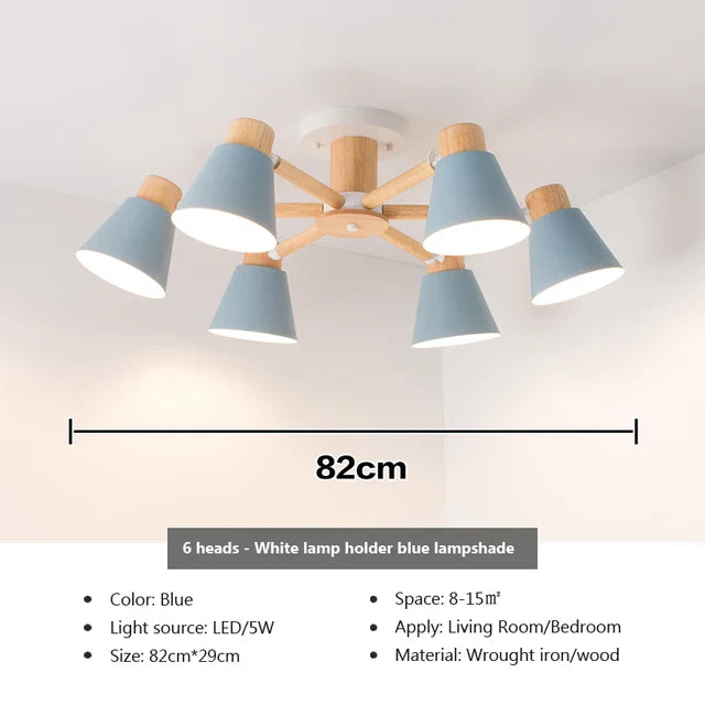 LuminaWood - lampa z litego drewna