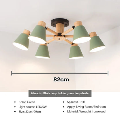 LuminaWood - lampa z litego drewna
