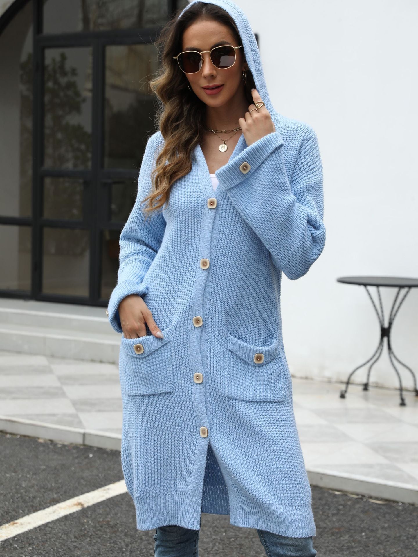 LB | Modny i elegancki kardigan zimowy