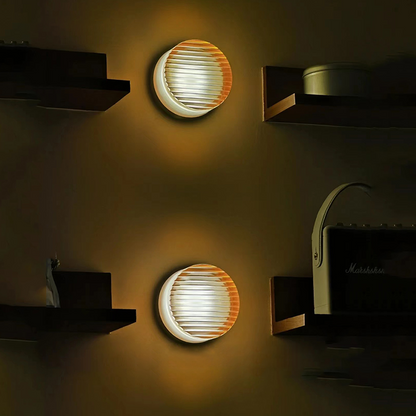 LumaSphere | Elegancka okrągła lampa ścienna
