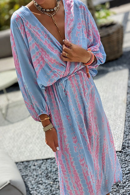 LB | All in Time Tie Dye Maxi Dress