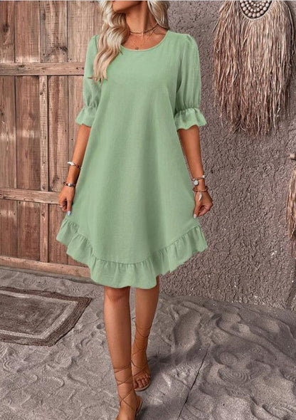 LB | Elegancka sukienka midi