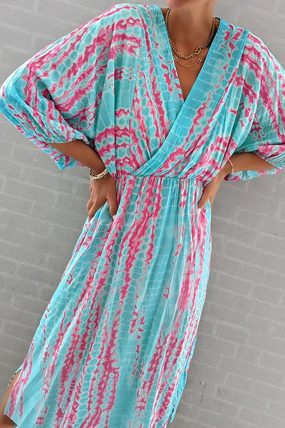 LB | All in Time Tie Dye Maxi Dress
