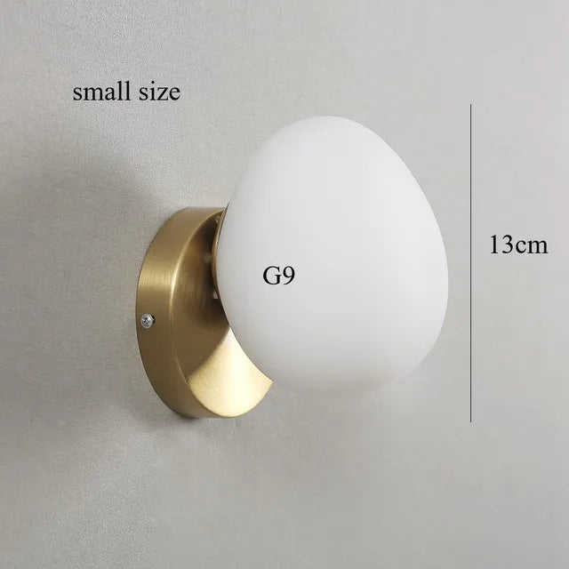 NordicPure - Szklana lampa Eggshell