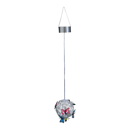 ButterBright - Wisząca lampa solarna motyl