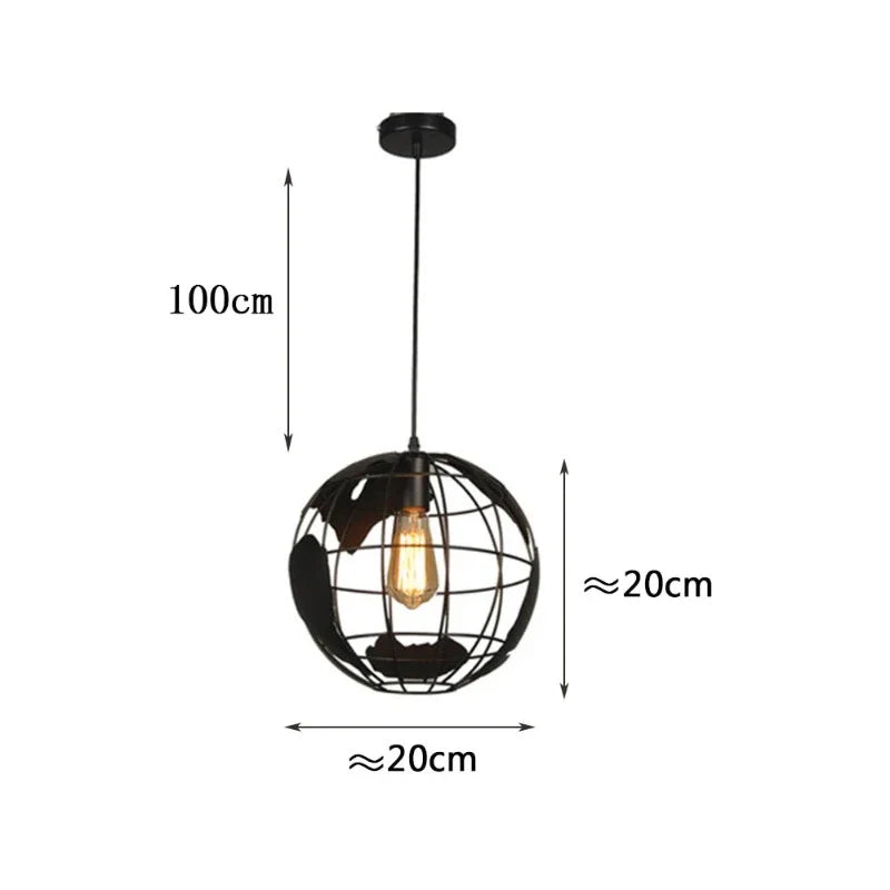 TerraCandelabra - Lampa wisząca żyrandol Earth