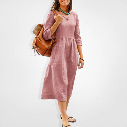 LB | Letnia sukienka midi