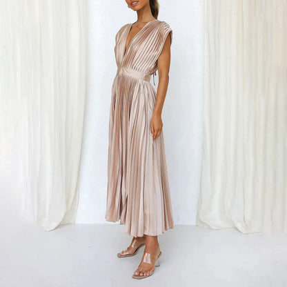 LB | Elegancka letnia sukienka maxi