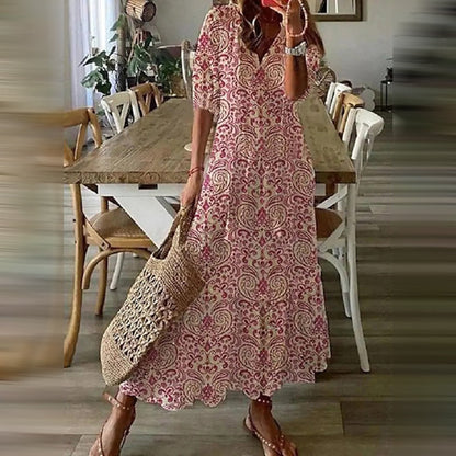 LB | Letnia sukienka maxi boho