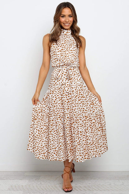 LB | Bohemian Maxi Dress damska w kropki