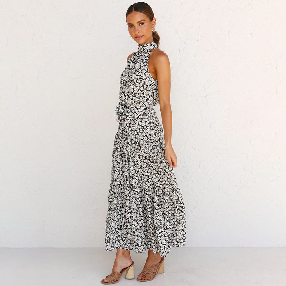 LB | Bohemian Maxi Dress damska w kropki