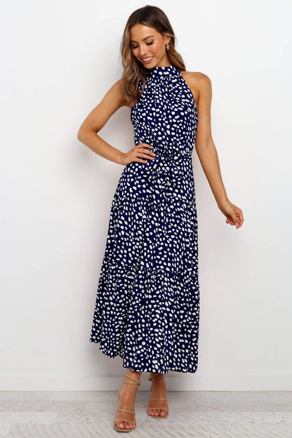 LB | Bohemian Maxi Dress damska w kropki