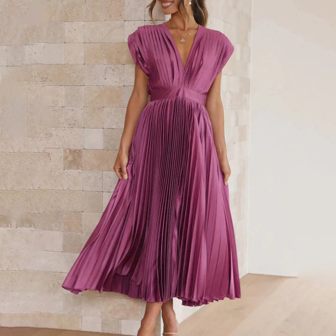 LB | Elegancka letnia sukienka maxi