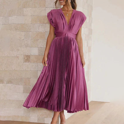 LB | Elegancka letnia sukienka maxi