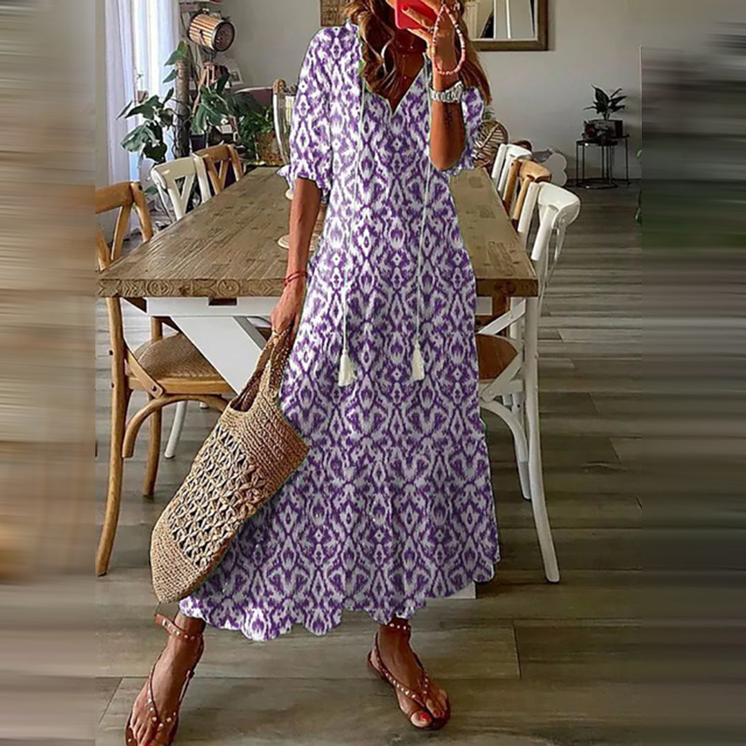 LB | Letnia sukienka maxi boho