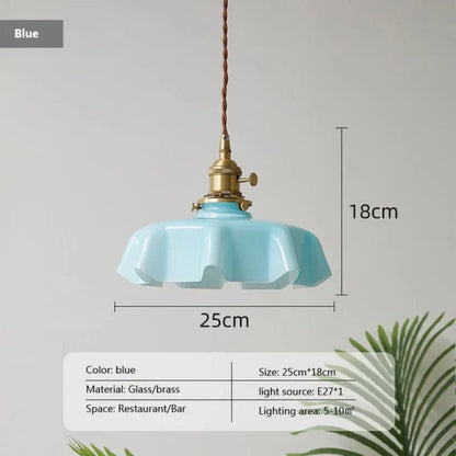 FrenchElegance - Mosiężna lampa wisząca