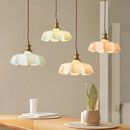 FrenchElegance - Mosiężna lampa wisząca